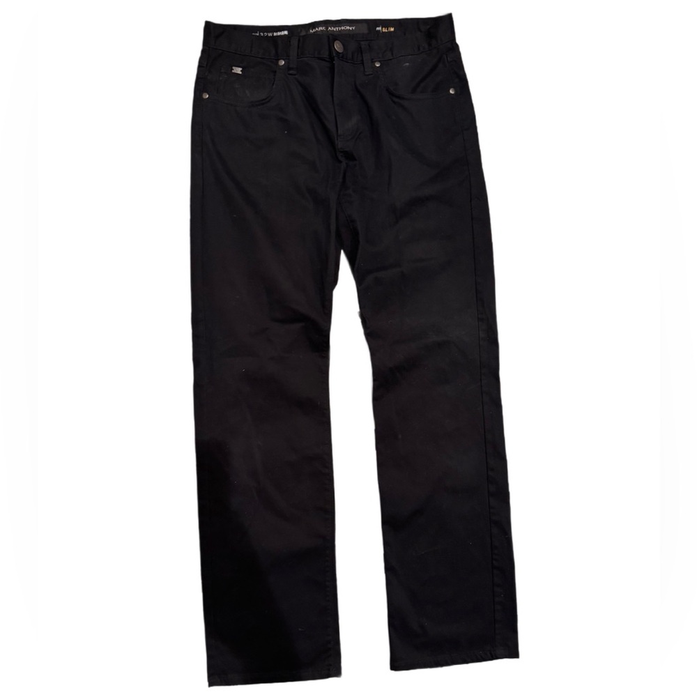 Marc Anthony Men’s Black Slim Fit Pants